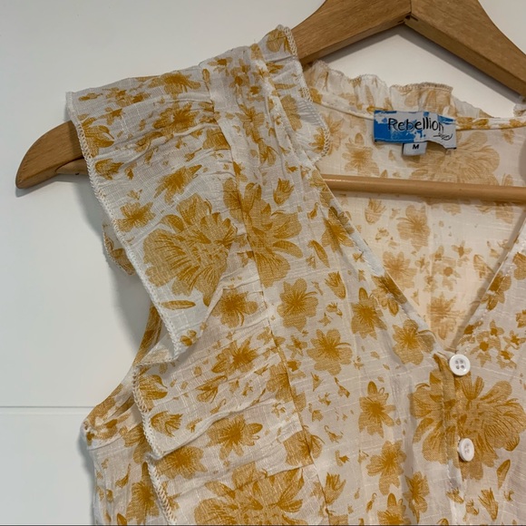 Rebellion | Vintage Y2K Button Up Top - Picture 2 of 16